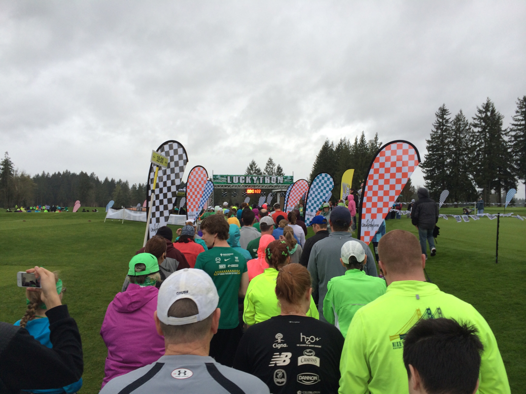 Starting line of the 2015 Luckython